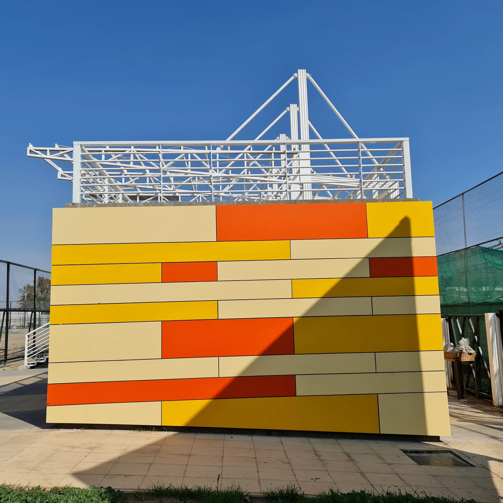 Estructuras metálicas, Estadio Peñalolén
